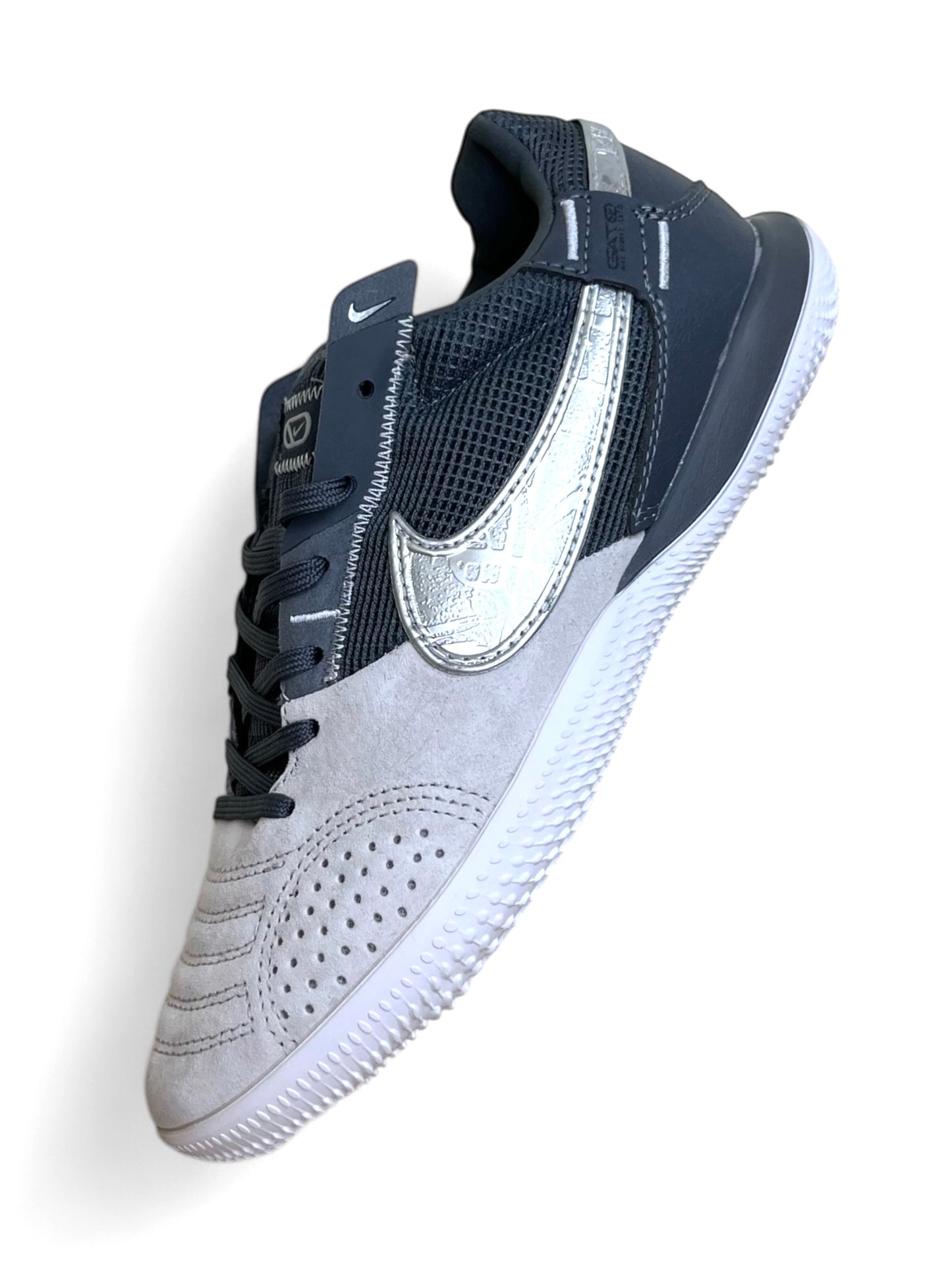 Nike Street Gato Gris Plateado