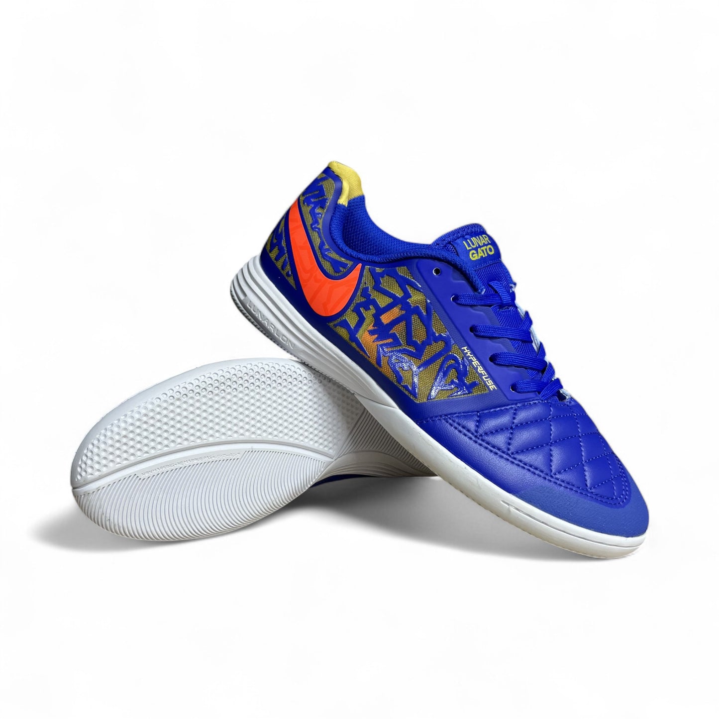 Nike Lunar Gato II Azul Naranja