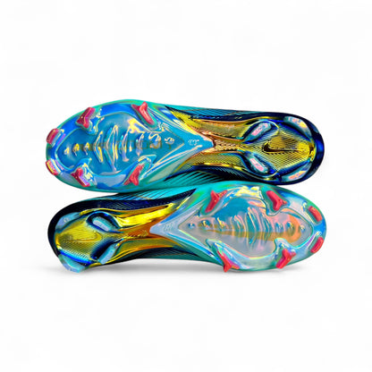 Nike Air Zoom Mercurial Vapor 16 Elite Turquesa Oro