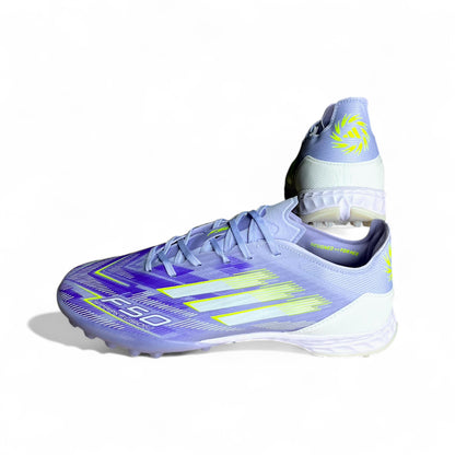 Adidas F50 Ghosted Turf – Edición Lila Neón